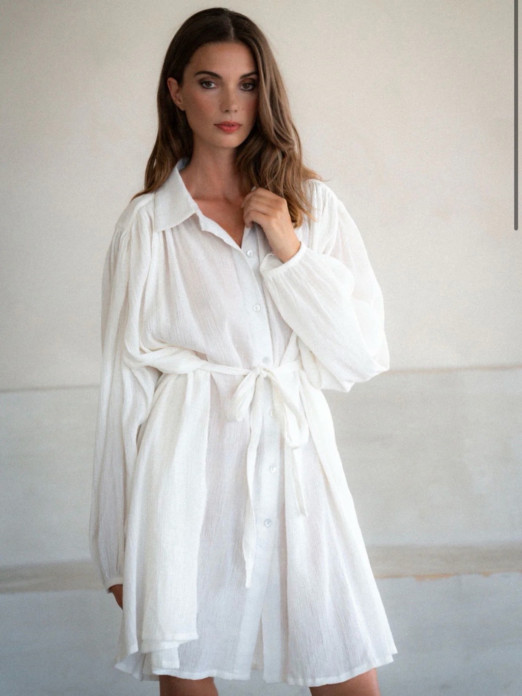 A Perfect Nomad 100% Cotton Shirt Dress